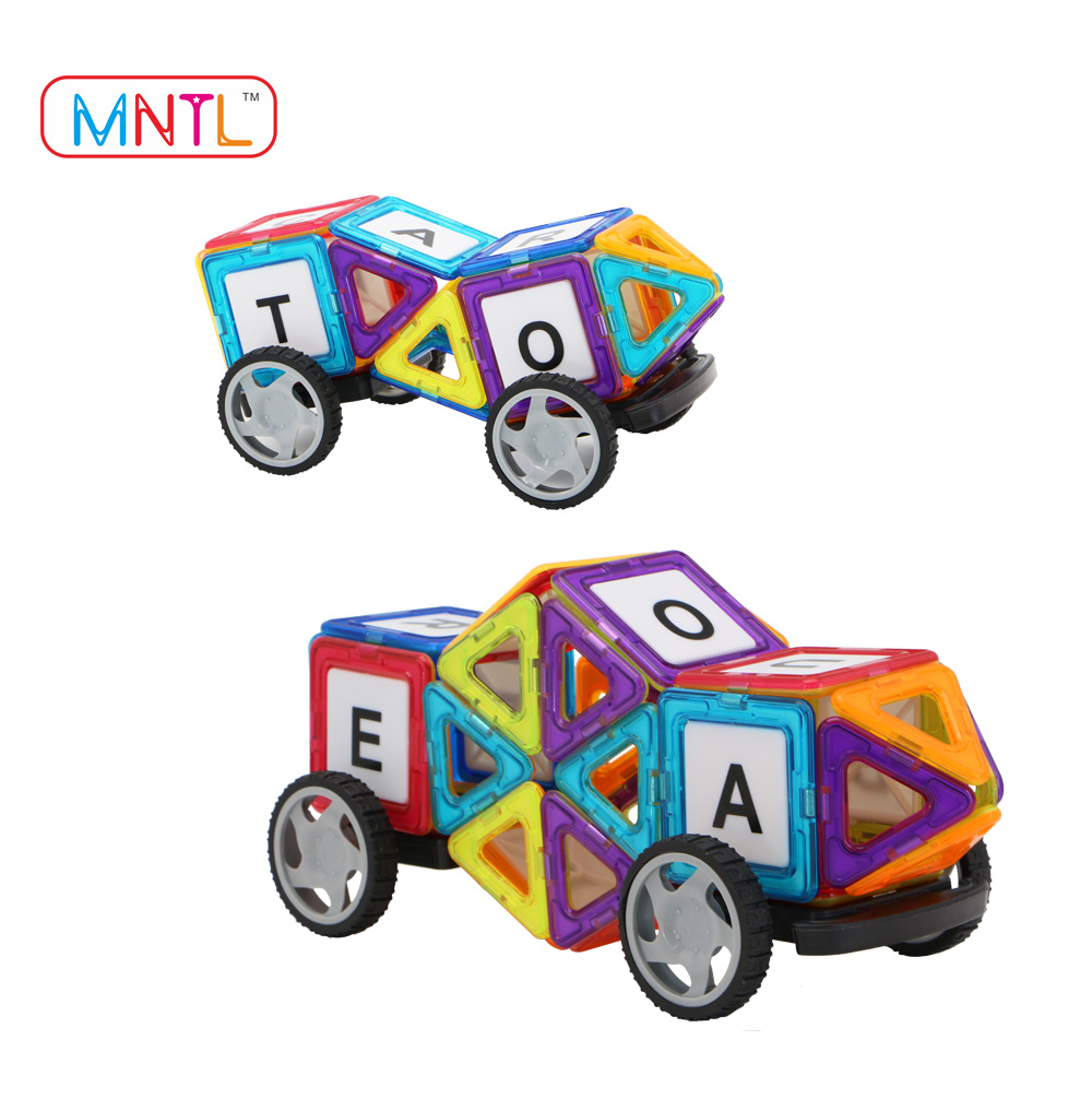 A8110 MNTL-66 штук 2017 Лидер продаж Магнитная Building Block 3 лет дети 3D Строительные блоки игрушки Конструкторы набор