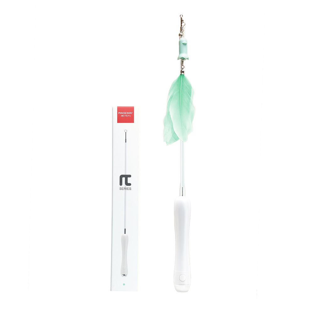 Replaceable Cat-Teasing Stick Set Wholesale Cat Teaser Toy Wand Cat Laser Toy