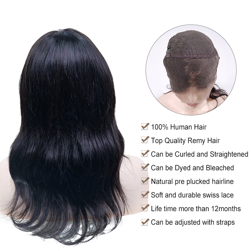 Pre Plucked Lace Front Wigs Real Human Hair Body Wave Lace Wig Brazilian Virgin Hair Human Hair Lace Front Wigs