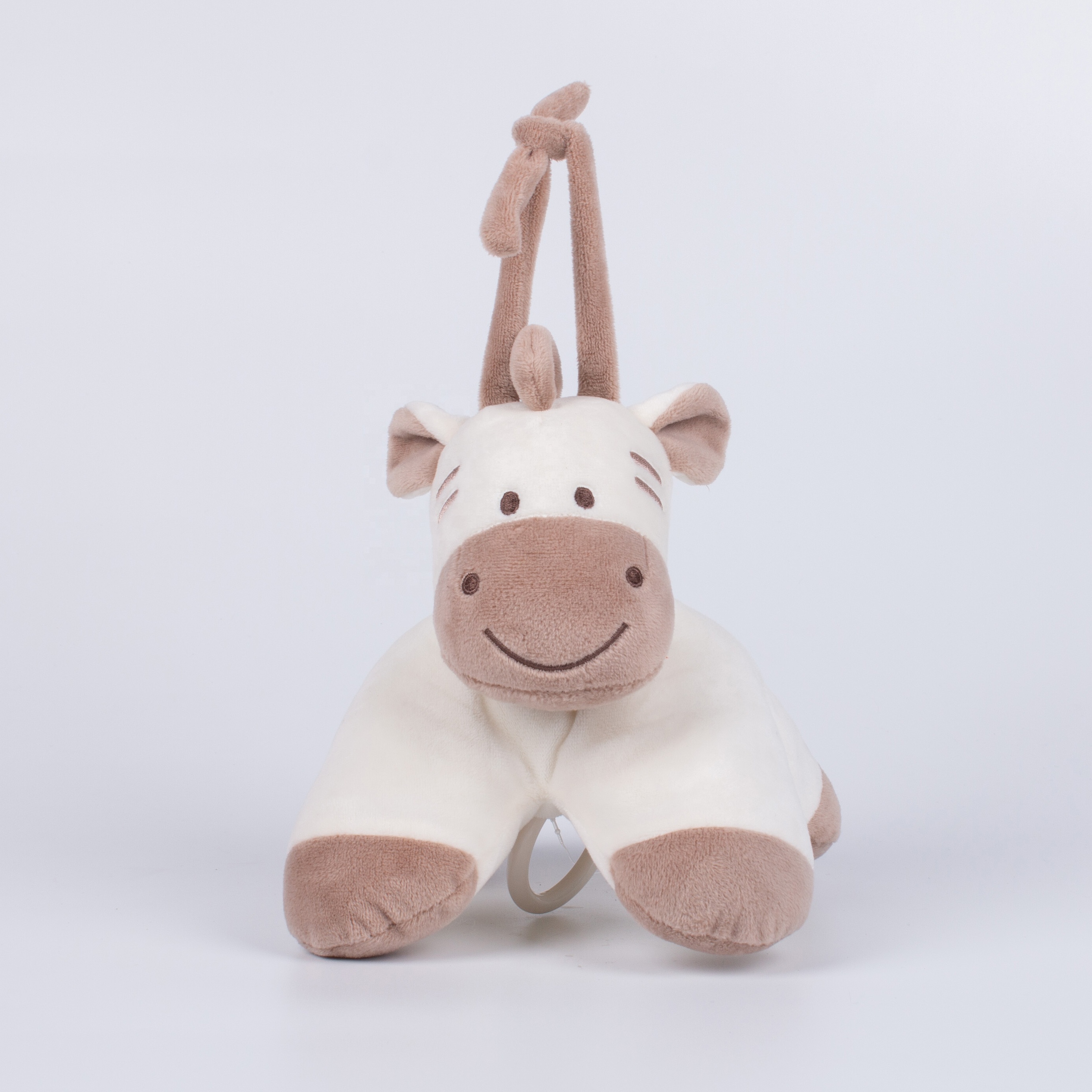 High quality musical horse plush electric stuffed kids comforter pull string toys