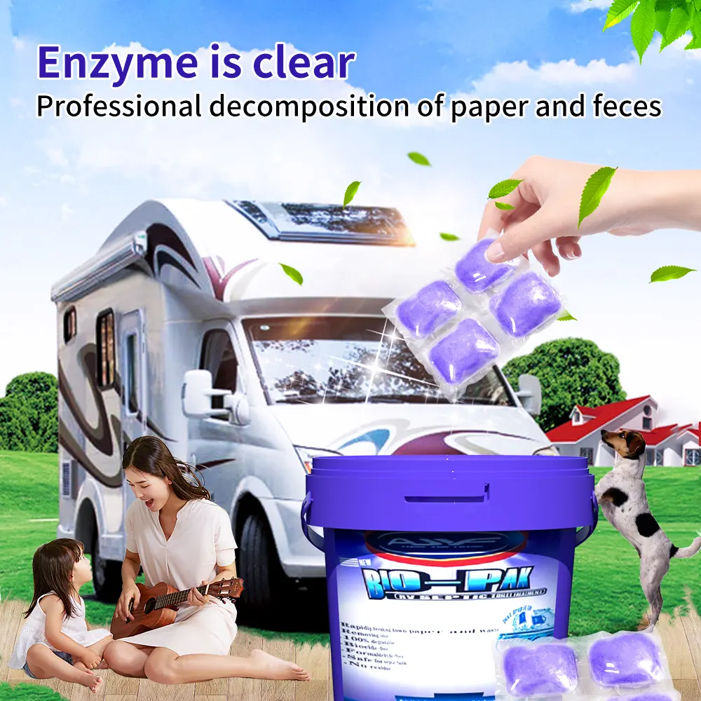 Septic Tank Treatment For Toilet Bio-enzyme Formula Decompose Feces And Paper Deodorant