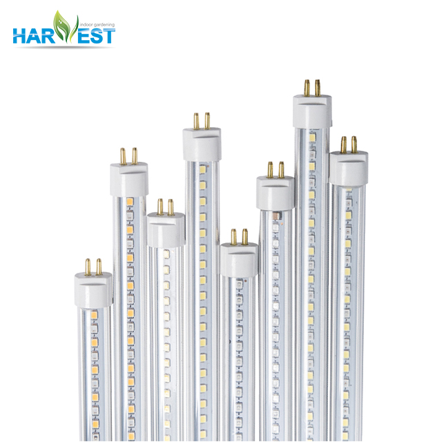 Светодиодная трубка T5 21 Вт 2FT-White, полный спектр, белая гидропонная лампа для выращивания растений