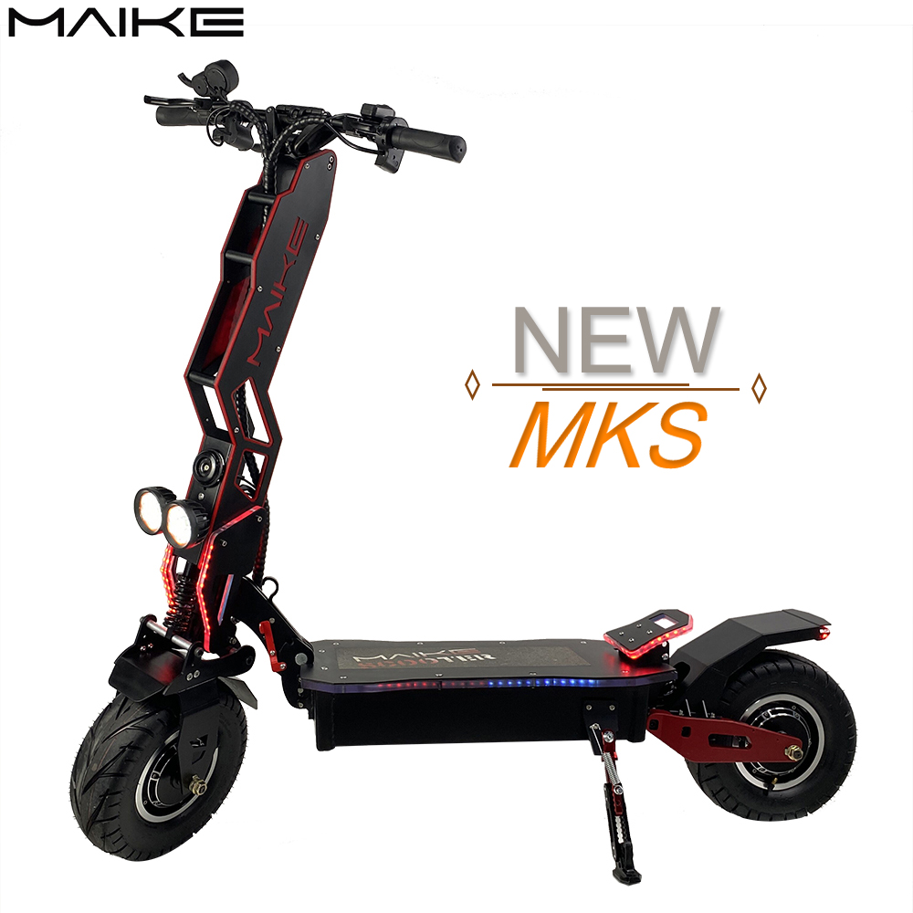 Новый Китай Оптовая Продажа maike mks 8000w двойной двигатель лучший большой внедорожный Электрический мотоцикл скутер для взрослых