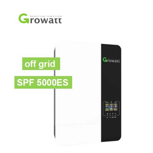 Однофазный инвертор для солнечной батареи Growatt, кВА, автономный преобразователь серии ES, немодулированный преобразователь PV, немодулированный синусоидальный сигнал, 5 ква, инвертор PV