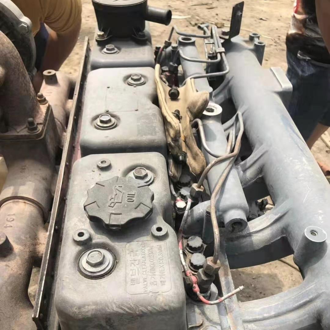 Б/у Оригинальный импортный двигатель Doosan DL08 для экскаватора Daewoo