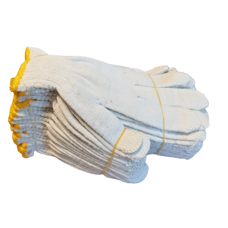 Factory Supply 10 Gauge Knitted Garden Construction Working Cotton Safety Protective Gloves