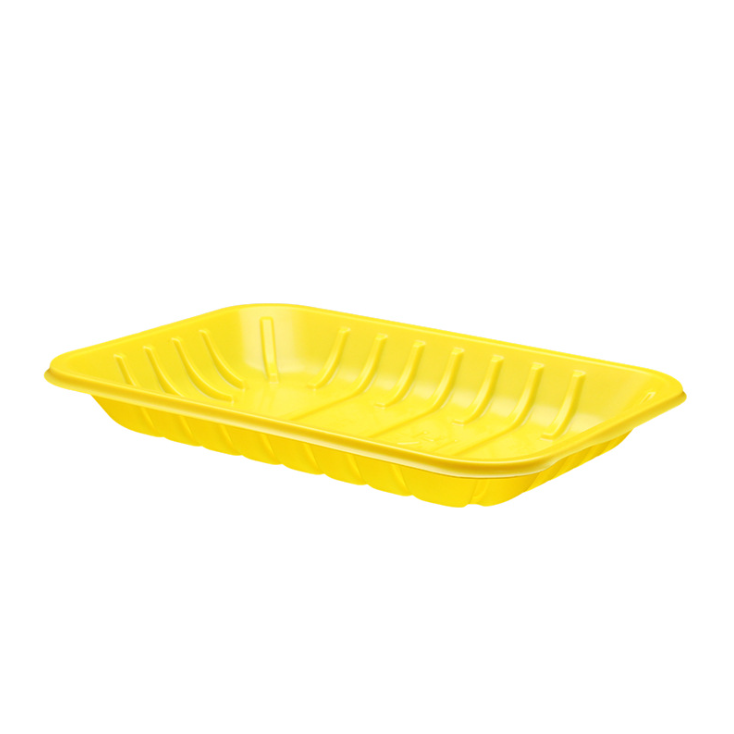 Microwaveable прямоугольная RPP/PP блистер замороженные продукты хранения упаковки Контейнер одноразовые пластиковые свежие мясо лоток