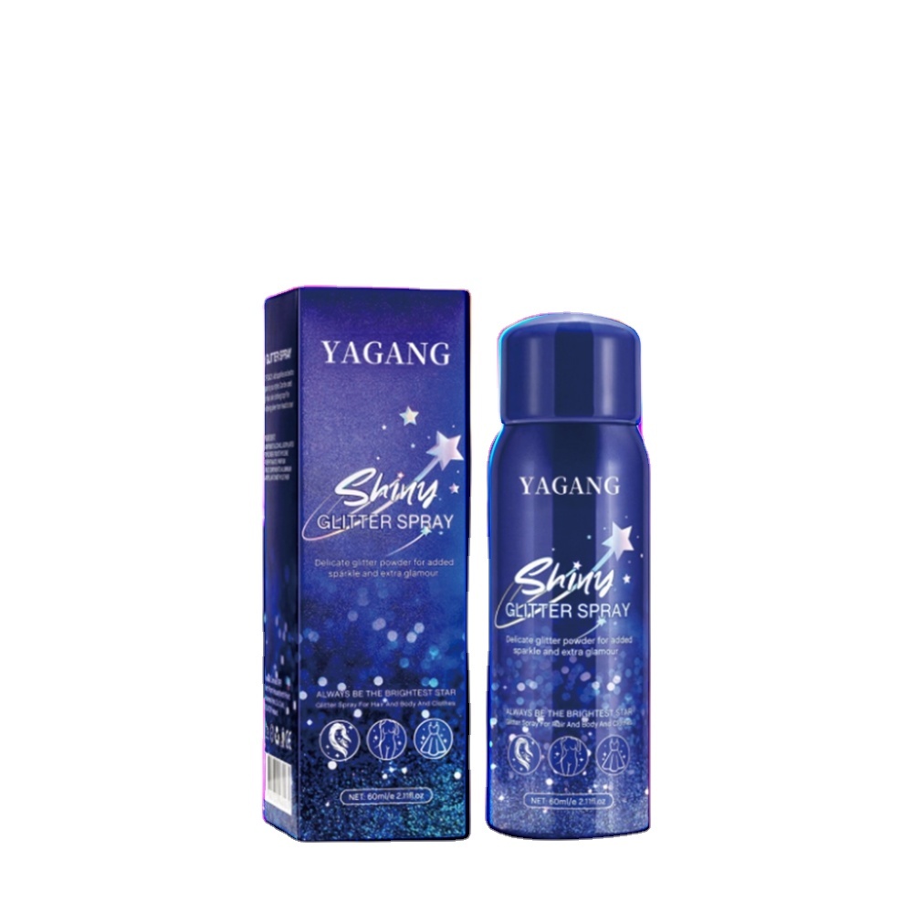 Shiny Party Glitter Spray for Body Art & Decorations