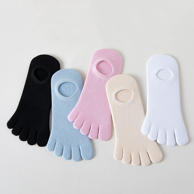 HEHE men socks customize women designer socks summer thin lovely pure cotton fashionable five toe socks