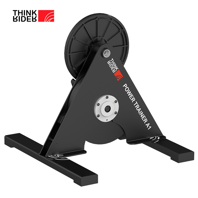 Thinkrider A1 портативный с прямым приводом велосипедный станок со встроенным мощность, что наши производственные мощности для Zwift Крытый езда на велосипеде на платформе