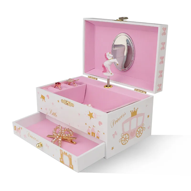 Music Box Hottest Style Rotating Dancing Ballerina Girl Jewelry Music Box For Birthday Gift