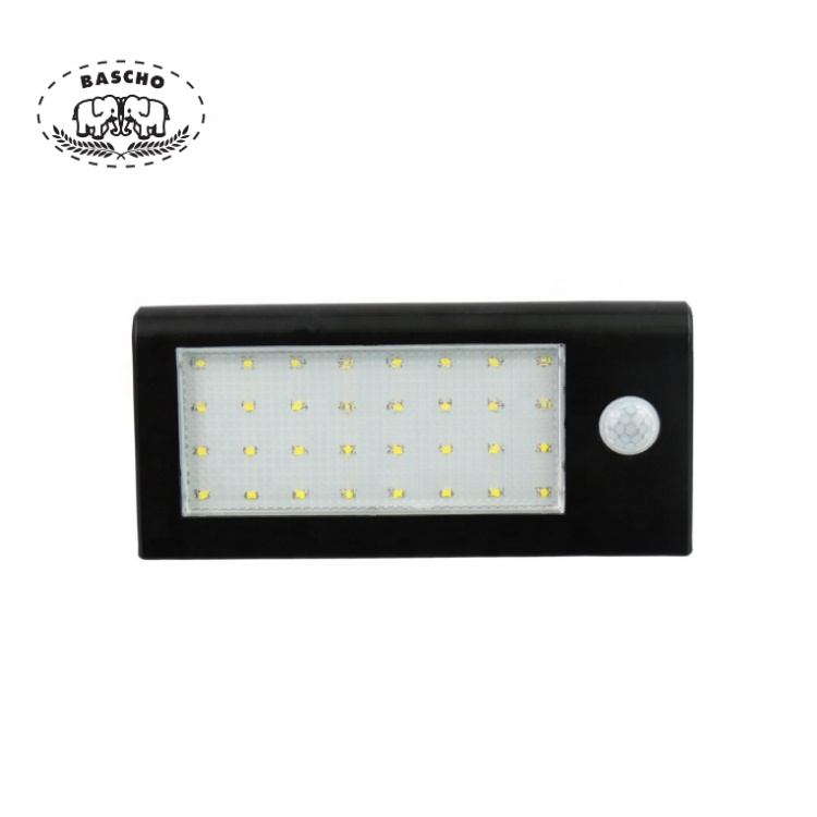 Hot sale outdoor garden wall streest light led solar energy induction lamp