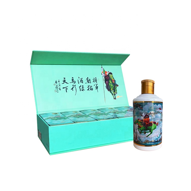 Китайский сорго-ликер Baijiu, фирменная торговая марка езды на Зеленой Лошади, путешествия по всему миру, ароматный соус, ликер