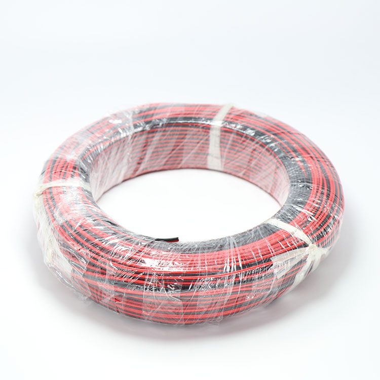 Луженая Медь 22AWG 2 pin Красный Черный кабель Быстрый провод электрические кабельные разъемы