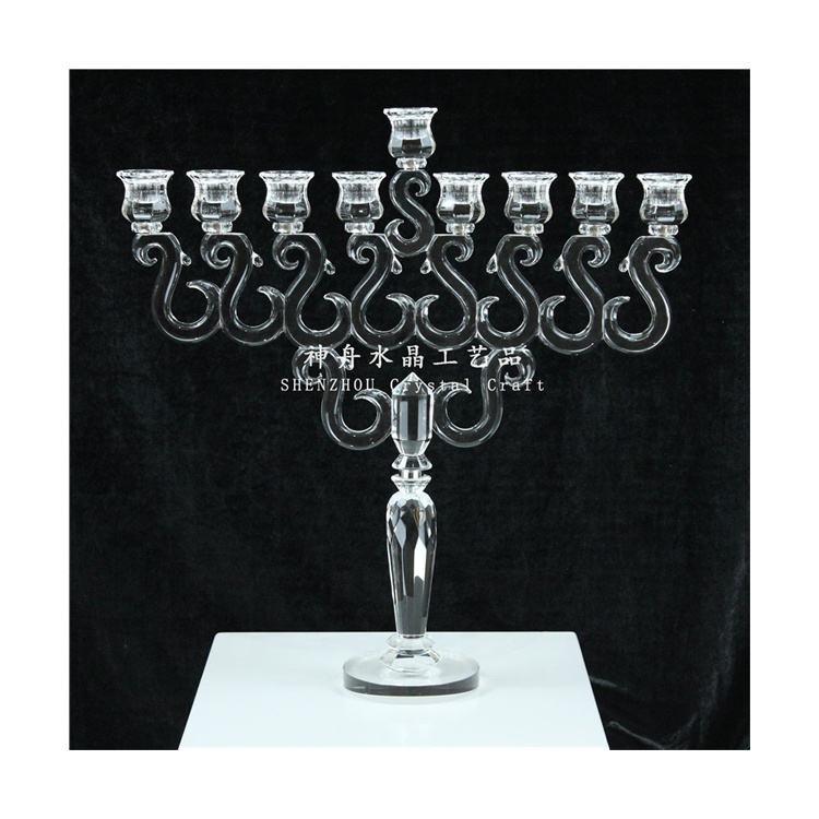 Factory Crystal Candlestick Centerpieces European Wedding Table Centerpiece Crystal Candle Holder