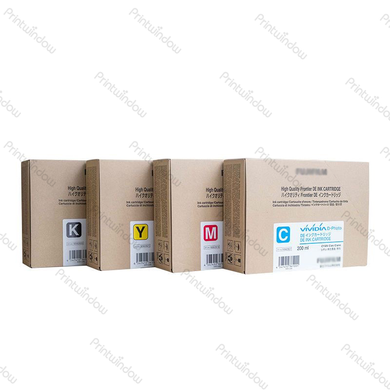 16562907 16562919 16562921 16562933 CMYK Genuine Ink Cartridge for Fujifilm DE100-XD DE100 Printer consumables