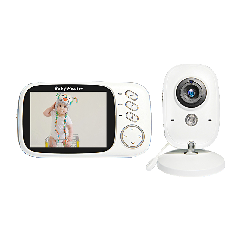 3.2 Inch Lcd Display Babyfoon Audio Baby Monitor Camera Vb603 Reverse Call Bebe Movement Monitors