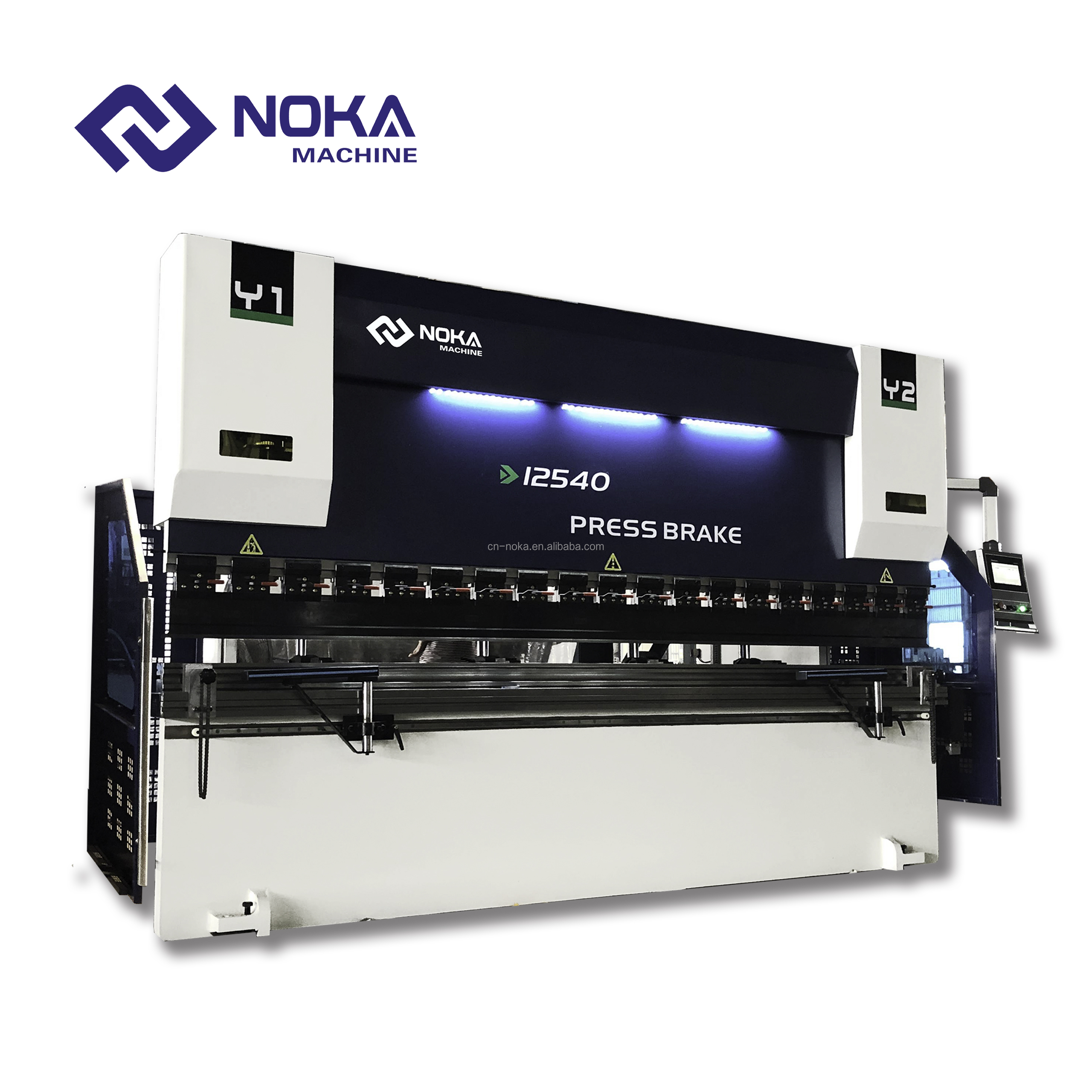 NOKA бренд 3 оси CNC листогибочный пресс 80 тонн 3200 мм Delem DA66T системы ЧПУ с Y1 Y2 оси X