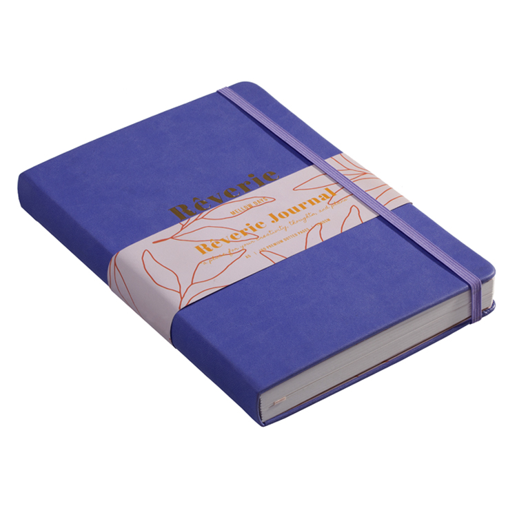 Custom Hardcover PU Leather Cover a5 160g 100% Cotton Watercolor Paper Dotted Watercolor Notebooks