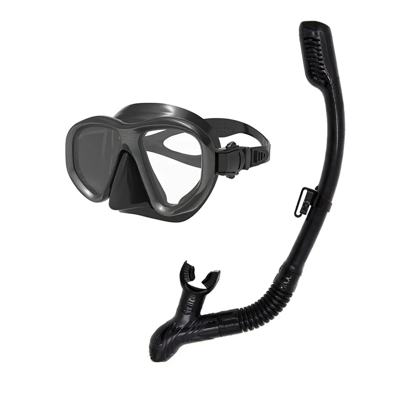 Best Selling Professional Freediving Scuba Diving Equipment Snorkel And Mask Set