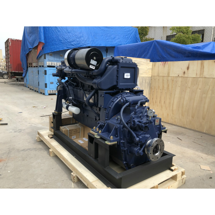 176kw/1500 об/мин с водяным охлаждением 6 цилиндров Weichai Wd10 серии морской дизельный двигатель WD10C240-15