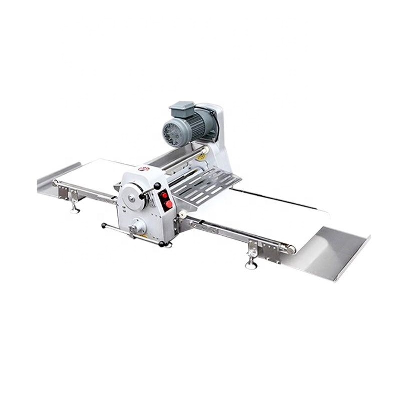 Desktop Automatic Pizza Croissant Puff Pastry Dough Sheeter Machine