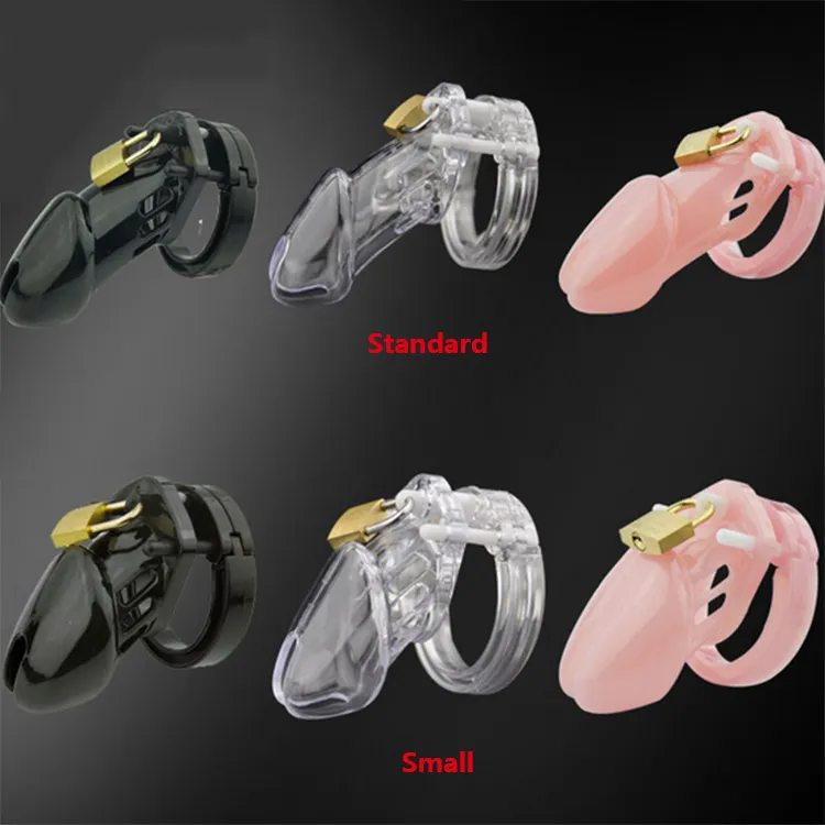 2 Size Plastic Male Chastity Device Penis Lock Cock Cage