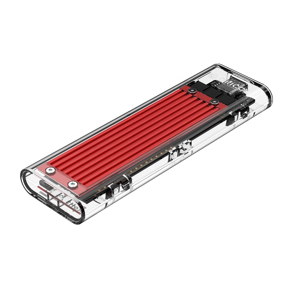 NVME M.2 корпус OEM/ODM прозрачный ORICO внешний SSD Usb C 3,1 Высокоскоростная передача 10 Гбит/с корпус SSD