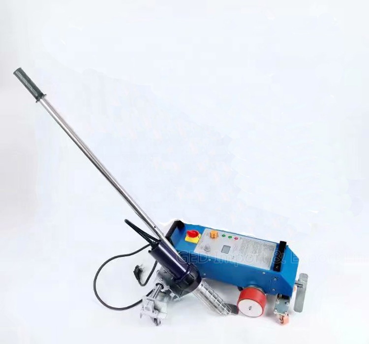 China Good Price GED-3400C Automatic Flex Banner Welding Machine 3400W PVC tarpaulin Plastic Welder for Sale Have In Stock