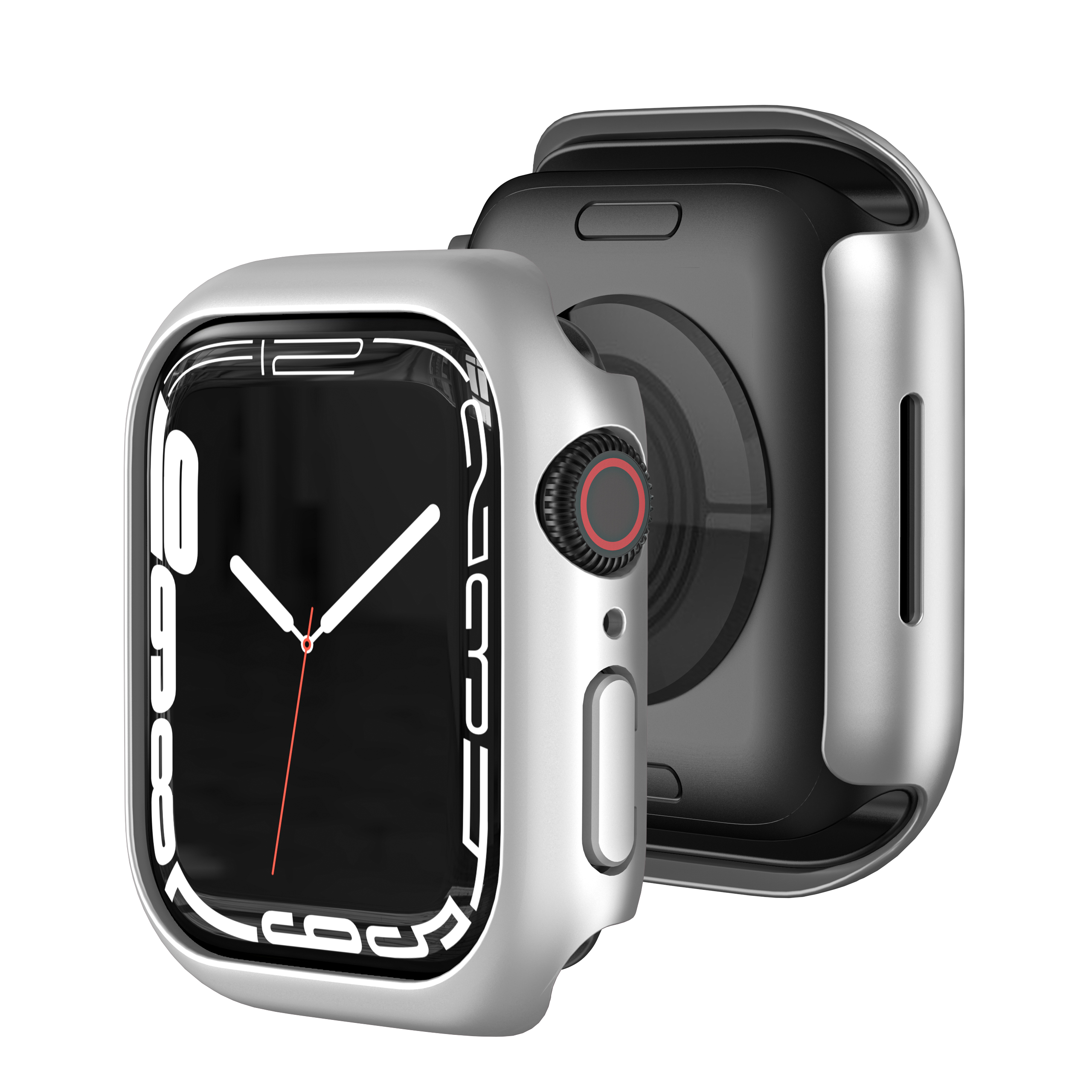 Чехол для часов Apple Watch Series 7, жесткий защитный чехол из поликарбоната для Iwatch 7 41 мм 45 мм