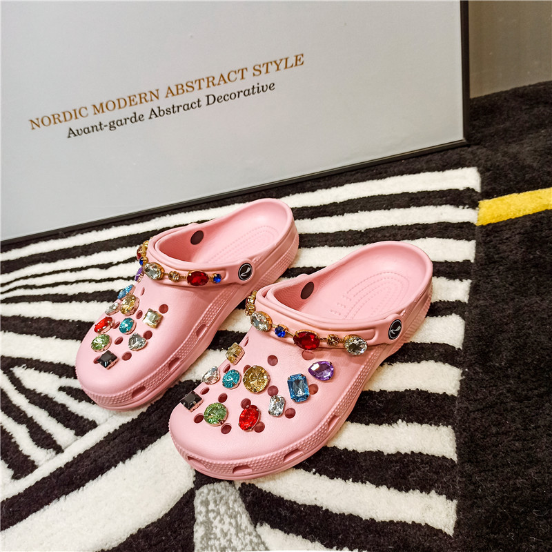 Famous Amazon Hot Selling Factory price Outdoor summer PVC Sabots women plastic garden sandals Clogs shoes