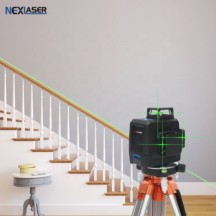 Nexlaser 12 линий зеленый лазерный луч 3D лазерный нивелир самовыравнивающийся 360 градусов лазерный нивелир