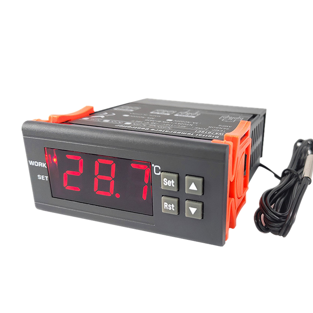 12V 24V 110V 220V регулятор температуры реле цифровой дисплей термостат для инкубатора