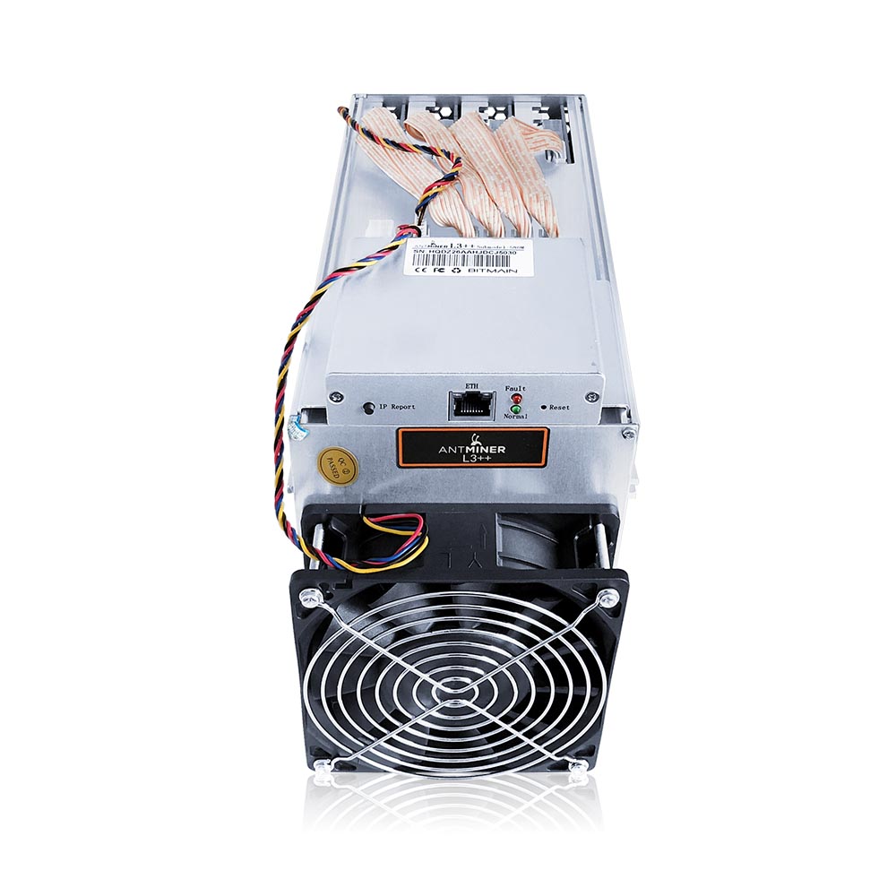 Точечный запас, б/у L3 + Antminer L3 LTC Miner 504Mh/s с блоком питания