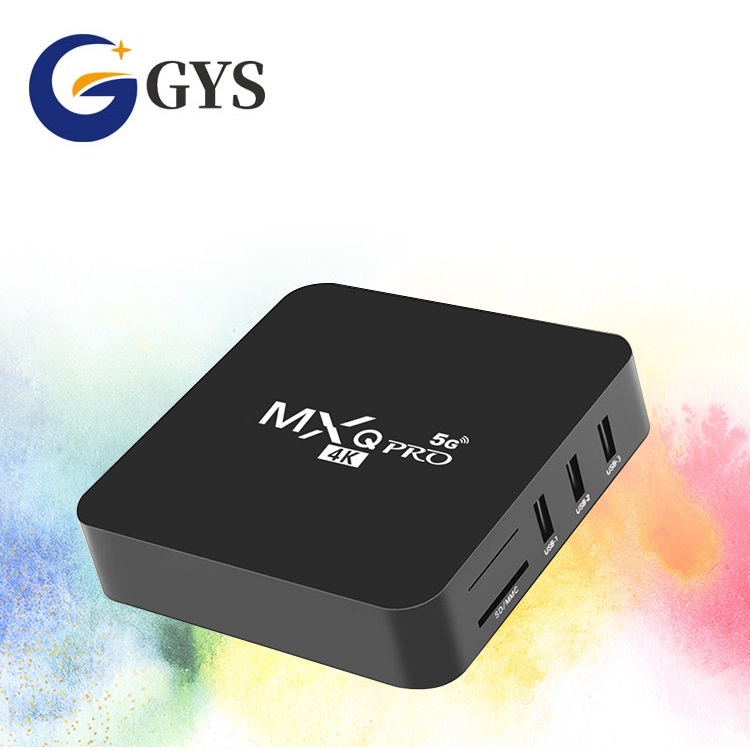 ТВ-приставка GYS, 5G MXQ Pro, 4k, ТВ-приставка, хит продаж, Android TVBox, Allwinner H3/RK3228A, Android 9,0, 10 Os, 1 ГБ, 8 ГБ, Wifi, телеприставка