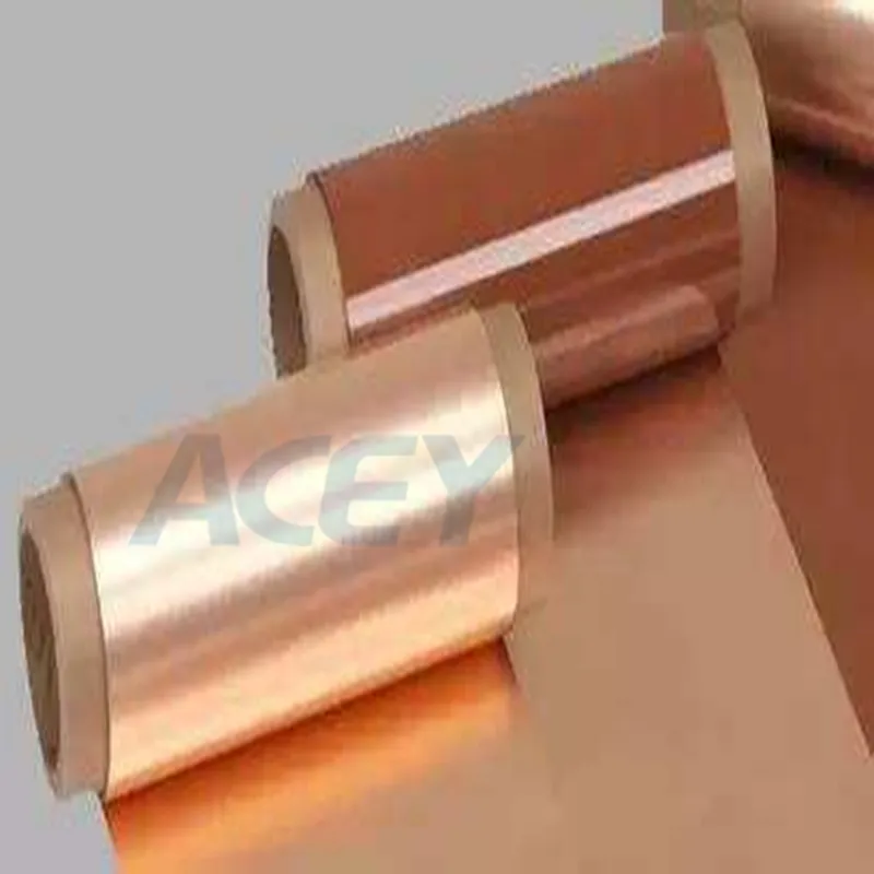 Электролитический 10um толщина литиевого сырья батарея медная фольга рулон для литий-ионной литиевой батареи анодный материал