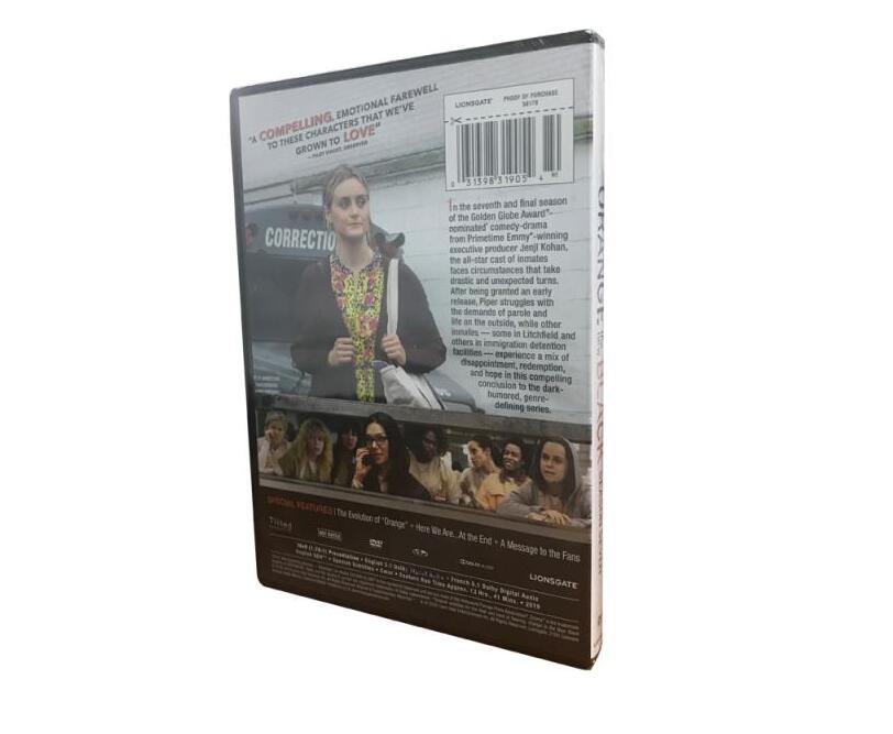 2020 New CD TV series fitness region 1 region 2 US UK version Orange is new black season 7