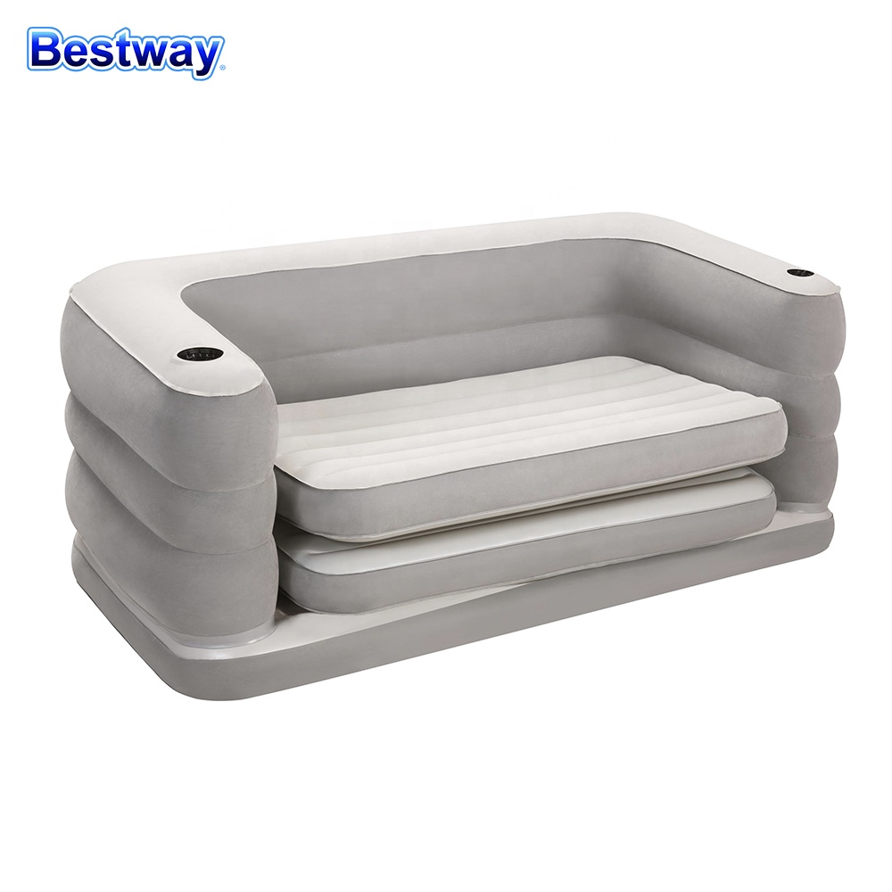 Bestway 2 в 1 multimax II диван воздуха диван-кровать двуспальная кровать со встроенным подстаканников и подушка