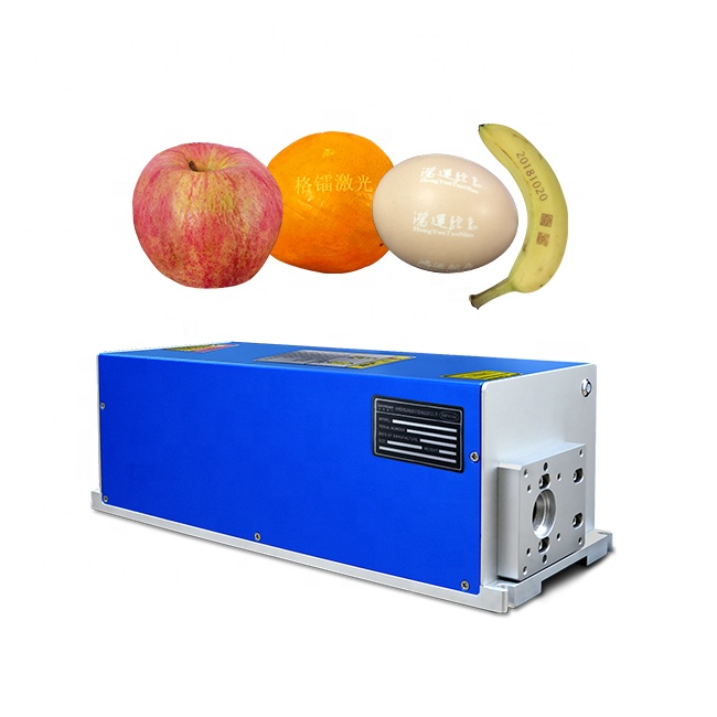 Popular china selling wood leather pvc glass fruit peel marking machine uv laser marker with good configuration