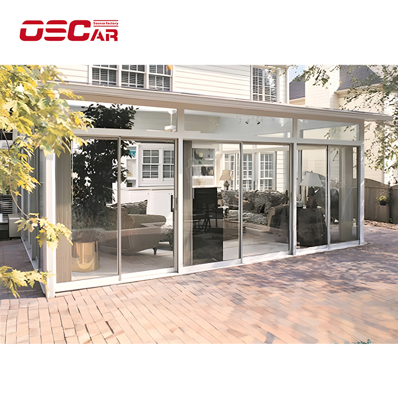 Aluminum Alloy Sunroom Factory Direct Custom Made Multifunctional Used In Home Garden Creative Design