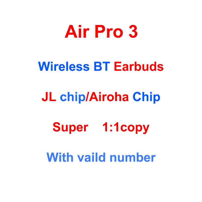Оригинальные наушники Rename Gen 2 Gen 3 Air 2 Air 3, беспроводные наушники Aipods 2 Aipods 3 Pro, наушники Air2 Air3