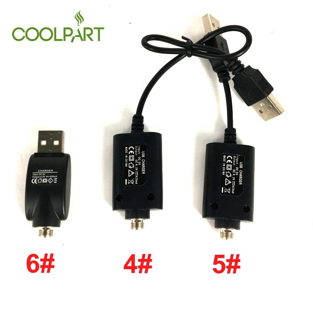 Оптовая продажа 510 нить электронная сигарета Usb зарядное устройство кабель для испарителя батареи