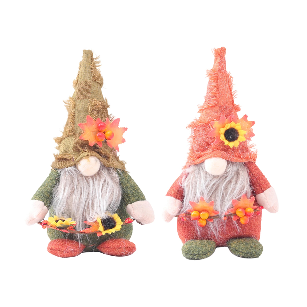 Fall Gnome Autumn Gnome Pumpkin Sunflower Swedish Dwarf Thanksgiving Day