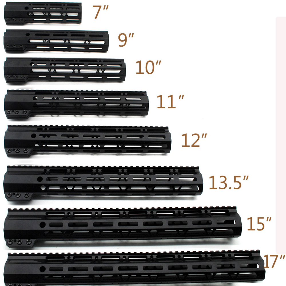 8 размеров AR-15 M4 M16 M-LOK Бесплатная Поплавковый Зажимная скоба Охота сталь ствола Гайка для прицела