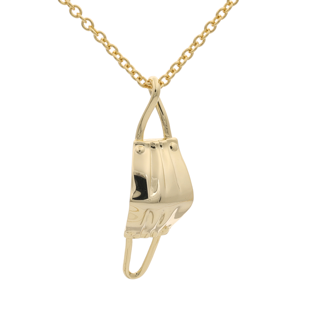 Daidan Facemask Chain Designer Jewelry Statement Brass Men Women Gold Plated Customized Necklace