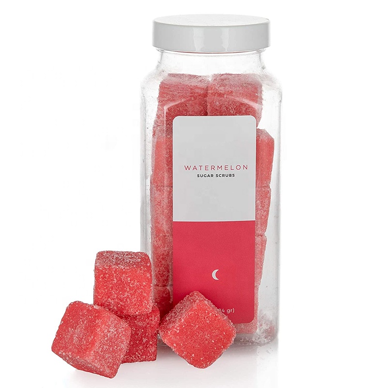 Новый продукт, оптовая продажа, индивидуальная торговая марка, отбеливающий кожу, арбуз, ароматизированный коллаген, Органический сахар, скраб для тела