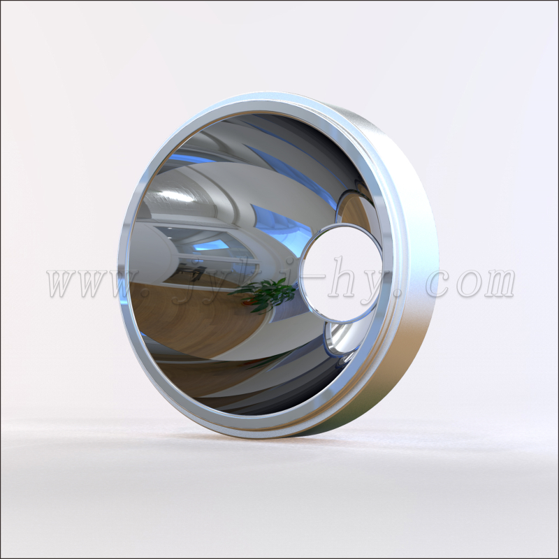 Precision aluminum reflector lamp cup suitable for flashlight spotlight