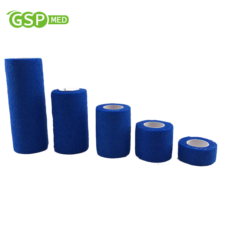 Free Samples Directly Factory Wholesale CE Cohesive Elastic Sock tape Knee Bandage Wrap