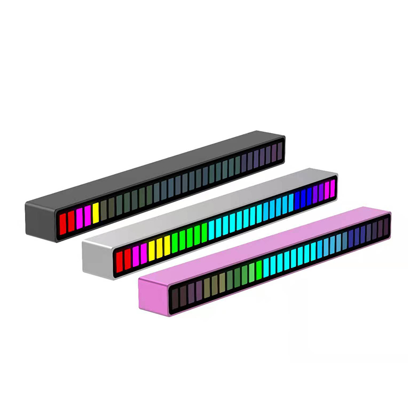 32 бит Уровень звукового управления голосовой RGB Аудио спектра бар пикап ритмом музыки свет для DJ транспортных средств отдыха место