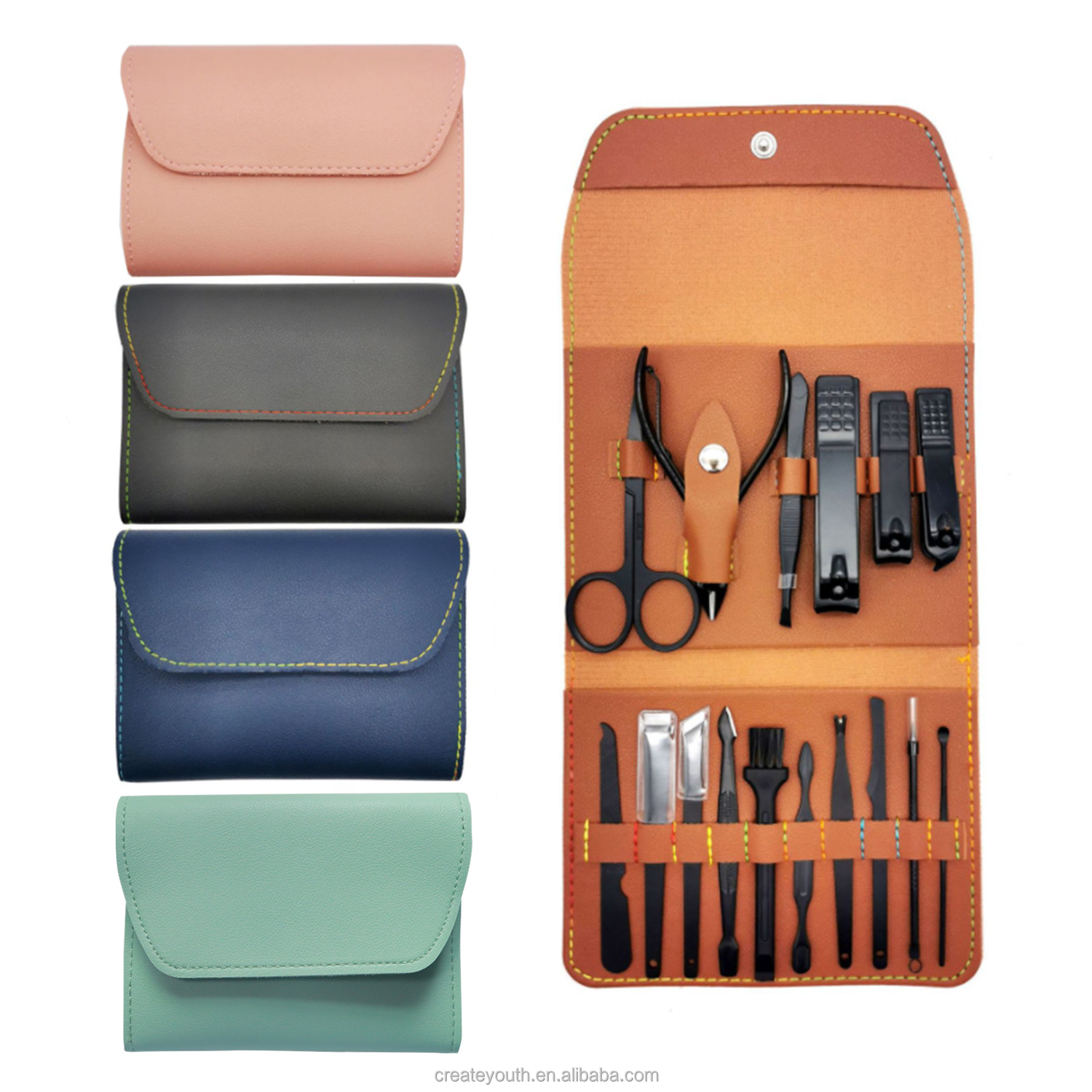 16pcs Feet Care Kit Professional Manicure Set